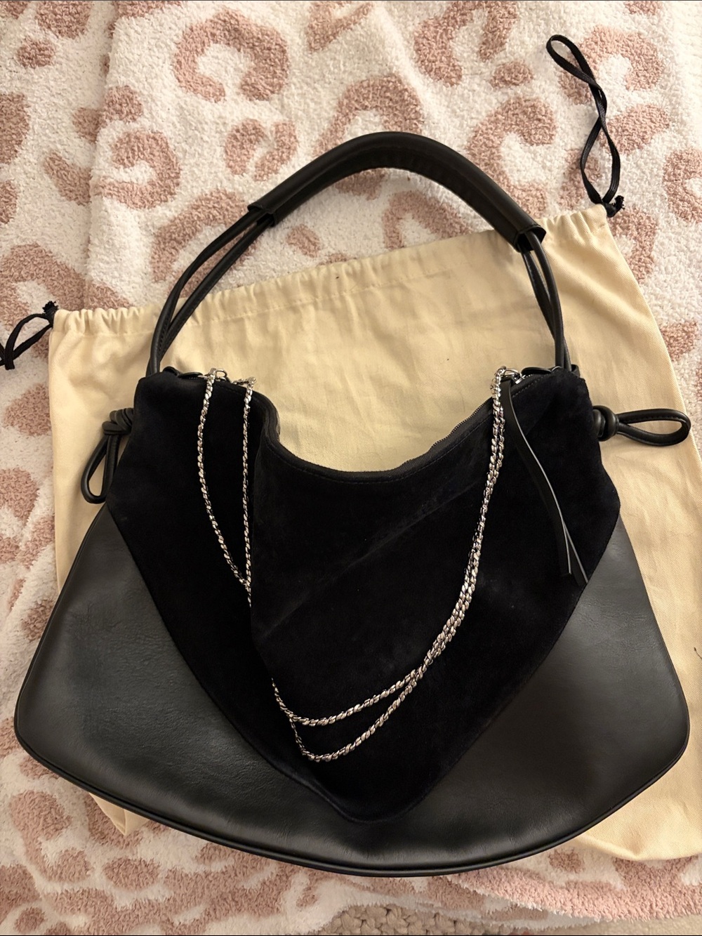 Ratio Et Motus Solvit Leather/Suede bag - Picture 2 of 11